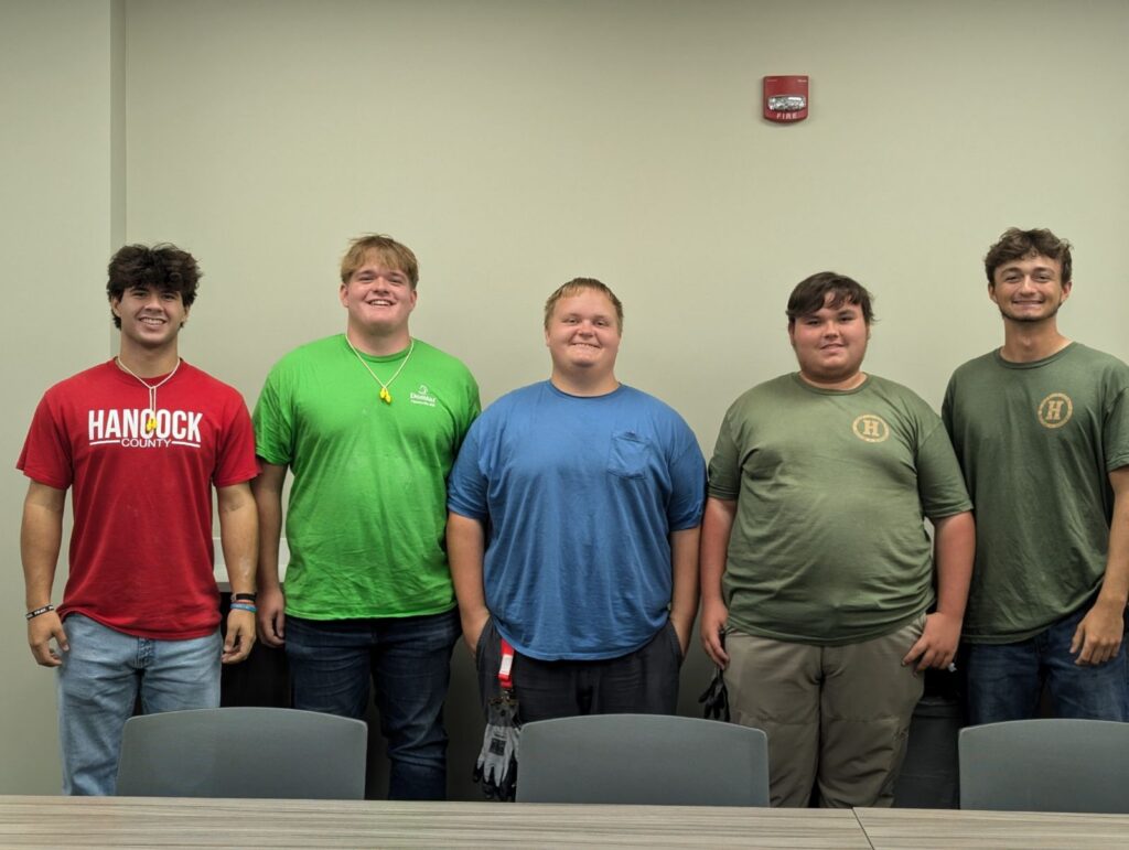 Five students from Hawesville High School are participating in the 2024-2025 Hawesville Mill High School Mentoring Program. The students will learn more about manufacturing careers through hands-on experience.