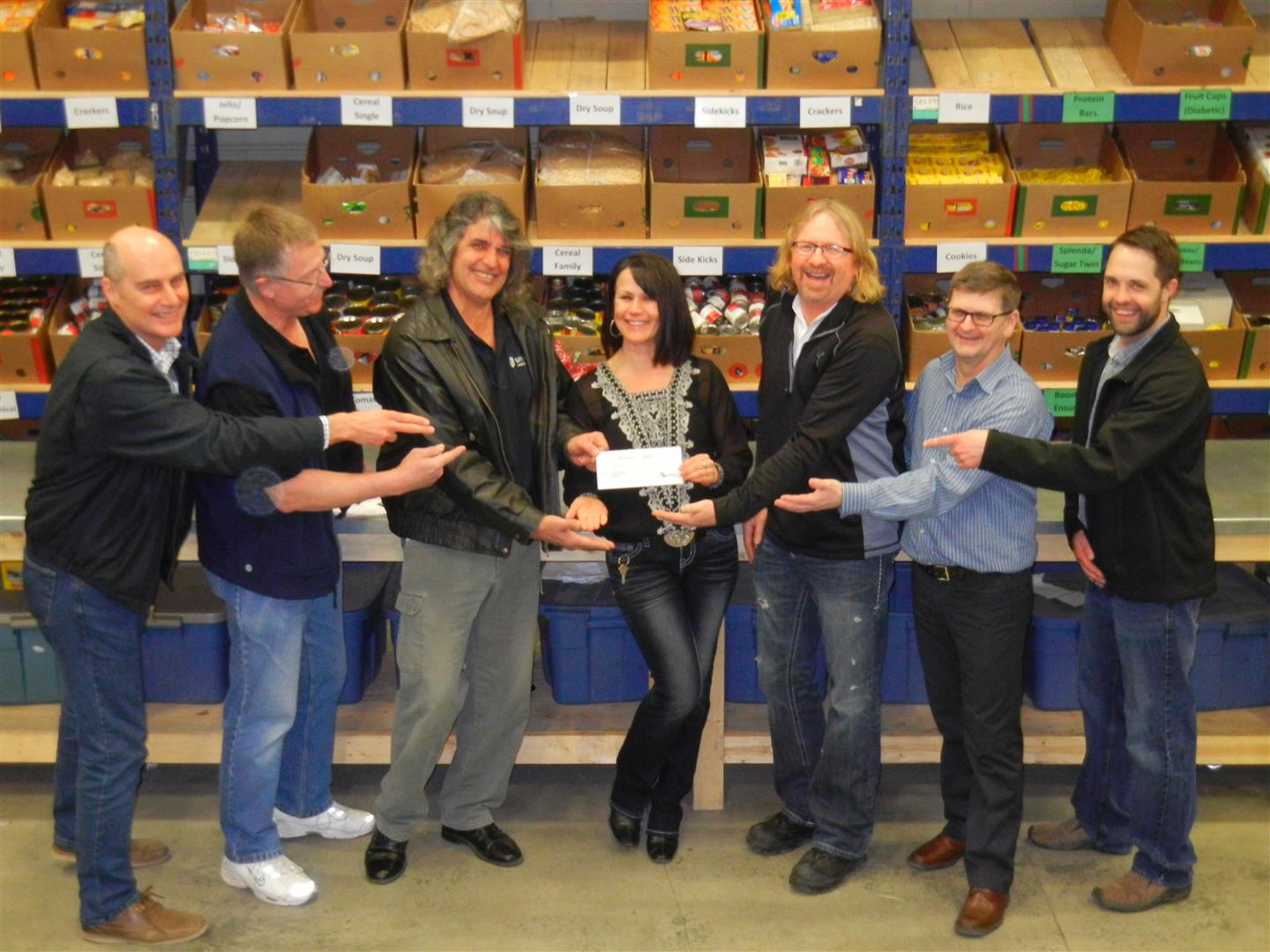 Domtar Kamloops Mill Donates Reward to Food Bank
