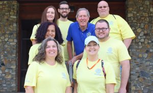 Domtar Volunteers at a Camp for Adults with Disabilities