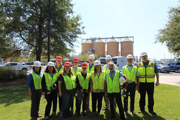 Domtar hosted USDA-APHIS officials at the Marlboro Mill. The group saw Domtar's forest stewardship practices in action.