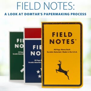 Field Notes production process - A look at Domtar's papermaking process